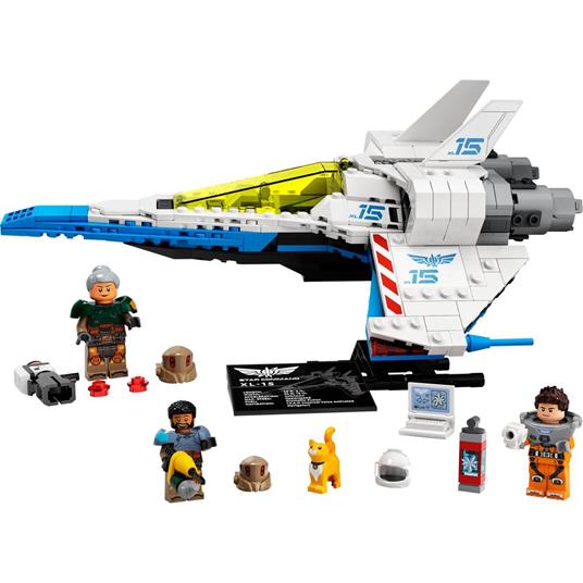 LEGO Lightyear Disney e Pixar 76832 Astronave XL-15, Giochi per Bambini, Navicella Spaziale Giocattolo, Minifigure di Buzz - 9