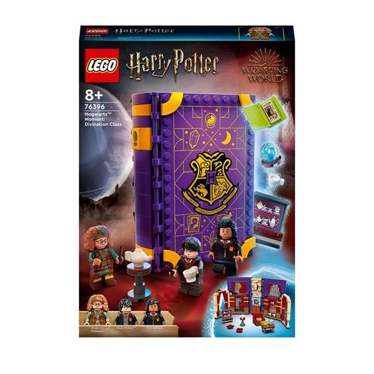 LEGO Harry Potter 76396 Lezione di Divinazione a Hogwarts, Libro di Magia, Regalo da Collezione con Professoressa Cooman