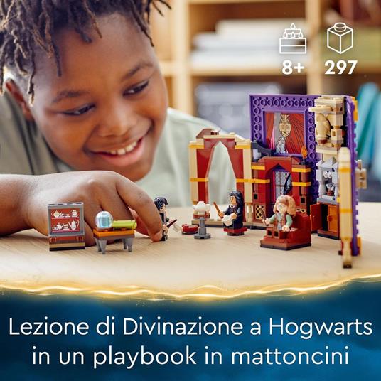 LEGO Harry Potter 76396 Lezione di Divinazione a Hogwarts, Libro di Magia, Regalo da Collezione con Professoressa Cooman - 2