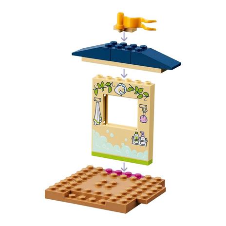 LEGO Friends 41696 Stalla di Toelettatura dei Pony, con Cavallo Giocattolo e Mini Bamboline Mia e Daniel, Giochi per Bambini - 5