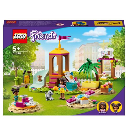 LEGO Friends 41698 Il Parco Giochi dei Cuccioli, Giocattolo con Scivolo e  Mini Bamboline, Set per Bambini di 5+ Anni - LEGO - Friends - Generici -  Giocattoli