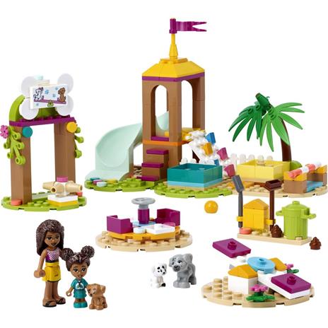 LEGO Friends 41698 Il Parco Giochi dei Cuccioli, Giocattolo con Scivolo e Mini Bamboline, Set per Bambini di 5+ Anni - 7