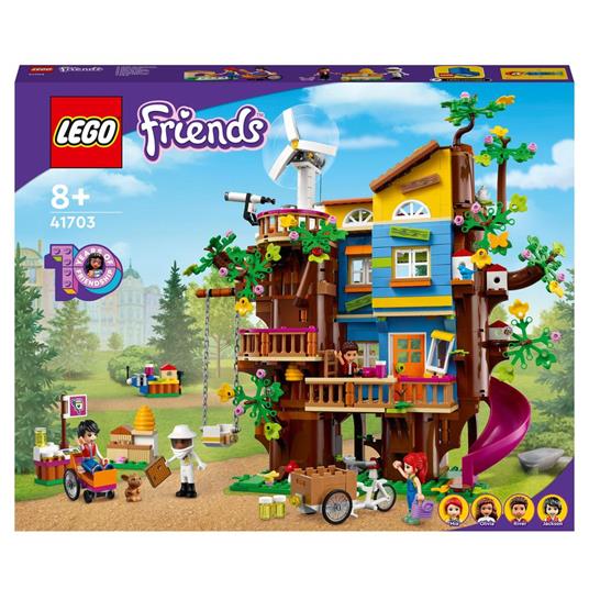 LEGO Friends 41703 Casa sull'Albero dell'Amicizia con Mini Bamboline di Mia e River, Giochi per Bambini dai 8 Anni in su - 3