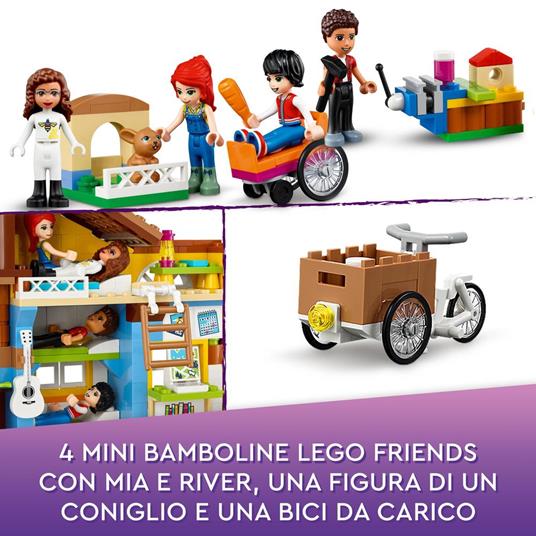 LEGO Friends 41703 Casa sull'Albero dell'Amicizia con Mini Bamboline di Mia e River, Giochi per Bambini dai 8 Anni in su - 7