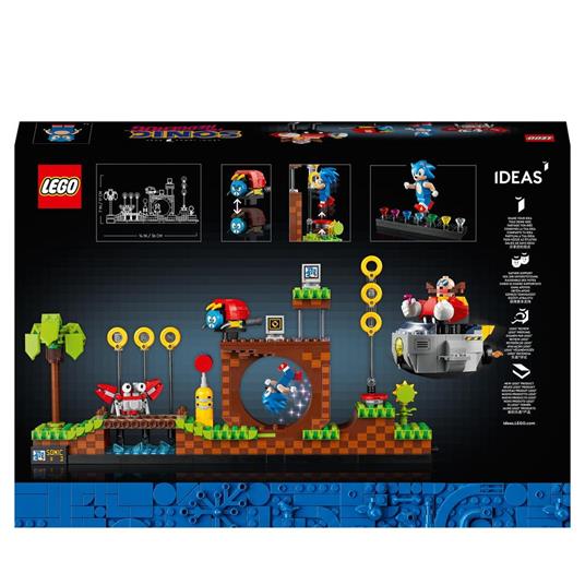 Lego Ideas Sonic The Hedgehog Green Hill Zone Modello Da Costruire Per Adulti Cultura Pop Anni 90 Dr Eggman Lego Ideas Tv Movies Giocattoli Ibs Lego Ideas Sonic The Hedgehog Green Hill Zone Modello Da Costruire Per Adulti Cultura Pop Anni 90 Dr Eggman Lego Ideas Tv Movies Giocattoli Ibs