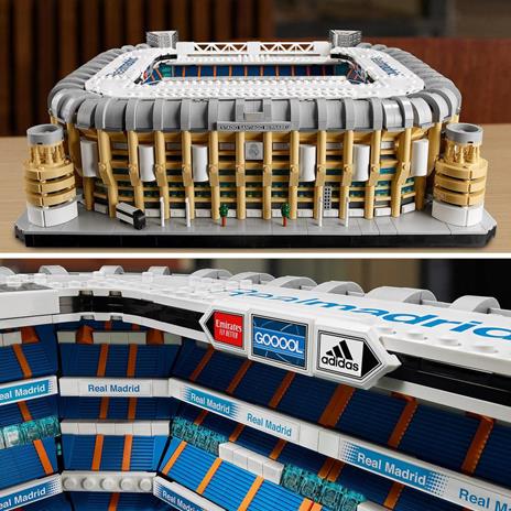 LEGO 10299 Stadio del Real Madrid – Santiago Bernabéu, Set da Collezione per Adulti, Campo da Calcio, Decorazione per la Casa - 7