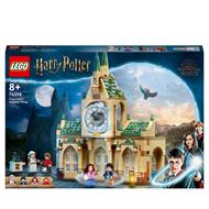 LEGO Harry Potter 76398 Ala dellinfermeria di Hogwarts, con Minifigure Ron Weasley e Hermione Granger, Torre dell'Orologio