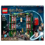 LEGO Harry Potter 76403 Ministero della Magia, Modellino da Costruire, 12 Minifigure 3 con Funzione di Trasformazione