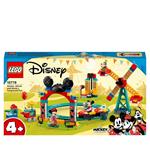 LEGO Disney Topolino e Amici 10778 Il Luna Park di Topolino, Minnie e Pippo, con Ruota Panoramica, Giochi per Bambini