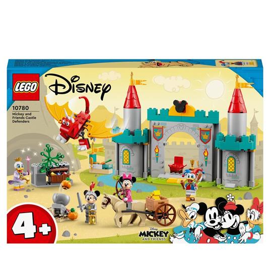 LEGO Disney Topolino e Amici 10780 Topolino e i suoi Amici Paladini del Castello, Cavallo Giocattolo, Giochi per Bambini - LEGO - Disney Topolino e Amici - Cartoons - Giocattoli | IBS