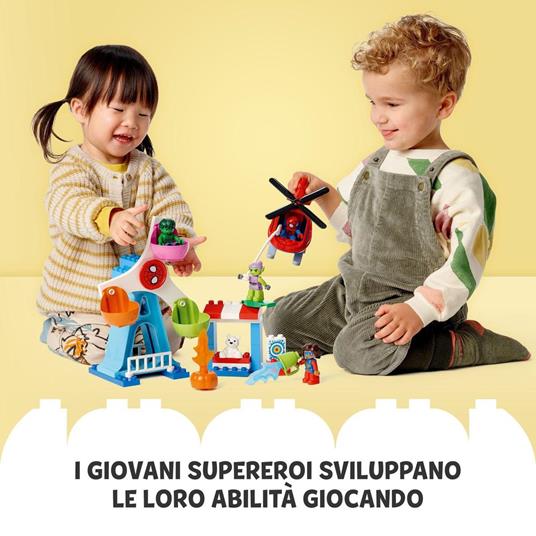 LEGO DUPLO 10963 Spider-Man e i suoi Amici: Avventura al Luna Park, con Green Goblin e Hulk, Giochi per Bambini dai 2 Anni - 6