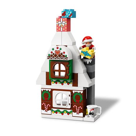 LEGO DUPLO 10976 Casa di Pan di Zenzero di Babbo Natale, Giocattolo con Figure di Bambini, Idea Regalo per Bimbi di 2+ Anni - 4