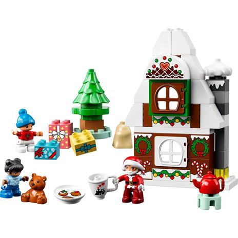 LEGO DUPLO 10976 Casa di Pan di Zenzero di Babbo Natale, Giocattolo con Figure di Bambini, Idea Regalo per Bimbi di 2+ Anni - 7