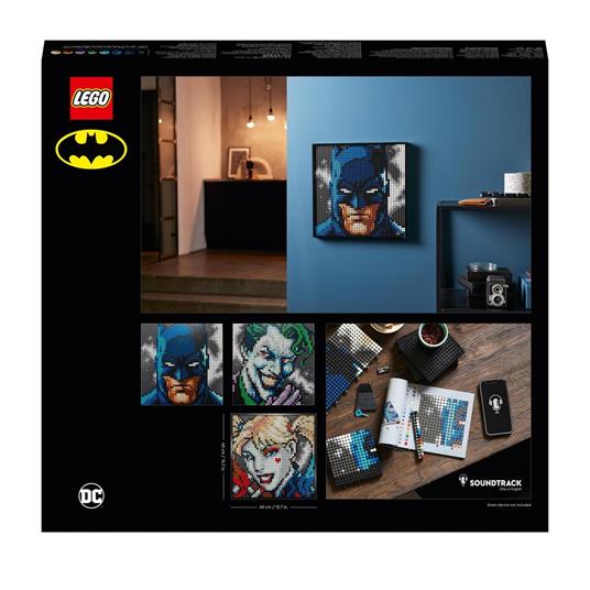 LEGO Art 31205 Collezione Jim Lee Batman, Poster Fai Da Te, Idea Regalo  Modellismo, Set di Lavoretti Creativi per Adulti - LEGO - ART - Set  mattoncini - Giocattoli