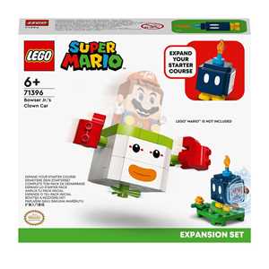 Giocattolo LEGO Super Mario 71396 Clown Koopa di Bowser Junior - Pack di Espansione, Set Costruzioni e Giocattoli per Bambini di 6+ Anni LEGO