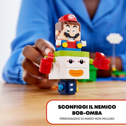LEGO Super Mario 71396 Clown Koopa di Bowser Junior - Pack di Espansione, Set Costruzioni e Giocattoli per Bambini di 6+ Anni - 3