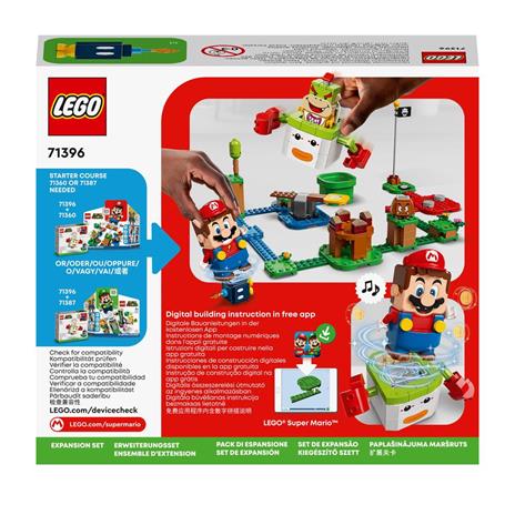 LEGO Super Mario 71396 Clown Koopa di Bowser Junior - Pack di Espansione, Set Costruzioni e Giocattoli per Bambini di 6+ Anni - 8