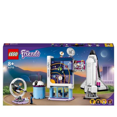 LEGO Friends 41713 L’Accademia dello Spazio di Olivia, Giochi Educativi per Bambini di 8+ Anni, con Razzo Spaziale Giocattolo - 3