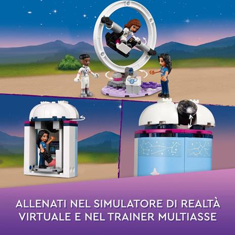 LEGO Friends 41713 L’Accademia dello Spazio di Olivia, Giochi Educativi per Bambini di 8+ Anni, con Razzo Spaziale Giocattolo - 6
