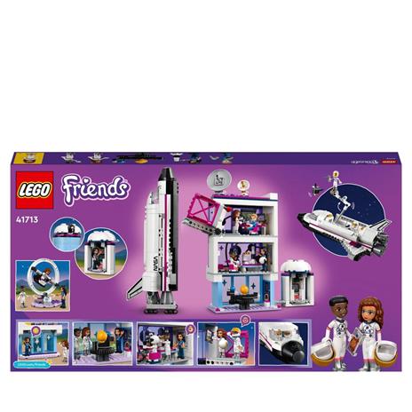 LEGO Friends 41713 L’Accademia dello Spazio di Olivia, Giochi Educativi per Bambini di 8+ Anni, con Razzo Spaziale Giocattolo - 11