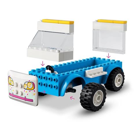 LEGO Friends 41715 Il Furgone dei Gelati, Set con Gelato e Cane Giocattolo, con Mini Bamboline, Giochi per Bambini dai 4 Anni - 5