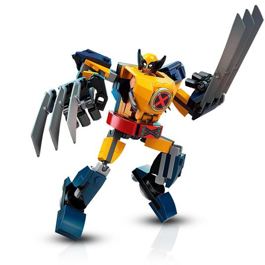 LEGO Marvel 76202 Armatura Mech Wolverine, Mattoncini Creativi con Action Figure, Giochi per Bambini dai 7 Anni in su - 3