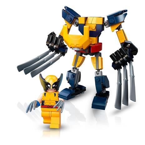LEGO Marvel 76202 Armatura Mech Wolverine, Mattoncini Creativi con Action Figure, Giochi per Bambini dai 7 Anni in su - 4