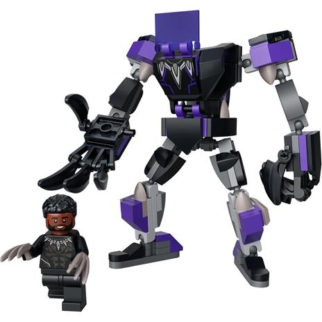 LEGO Marvel 76204 Armatura Mech Black Panther, Mattoncini Creativi con Action Figure Avengers, Giochi per Bambini dai 7 Anni - 7