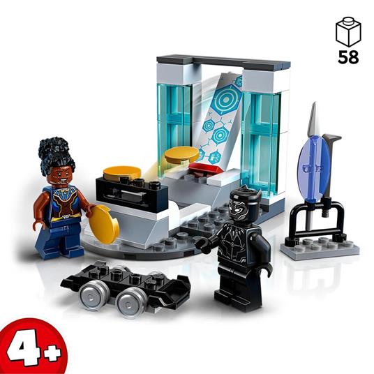 LEGO Marvel 76212 Il Laboratorio di Shuri, con Black Panther Supereroe, Giochi per Bambini e Bambine dai 4 Anni, Idee Regalo - 3