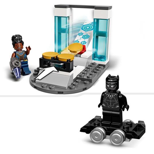 LEGO Marvel 76212 Il Laboratorio di Shuri, con Black Panther Supereroe, Giochi per Bambini e Bambine dai 4 Anni, Idee Regalo - 4