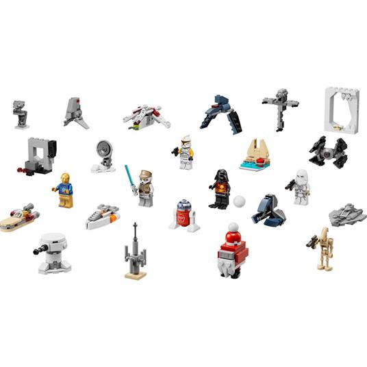 LEGO Star Wars 75340 Calendario dell'Avvento 2022, 24 Mini Costruzioni per Bambini con R2-D2, Darth Vader e Droide Gonk - 7