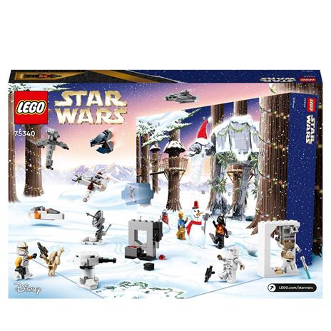 LEGO Star Wars 75340 Calendario dell'Avvento 2022, 24 Mini Costruzioni per Bambini con R2-D2, Darth Vader e Droide Gonk - 8