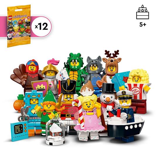 LEGO Minifigures 71034 Serie 23, Bustine in Edizione Limitata 2022, Collezione 1 di 12 Personaggi a Caso, Accessori Originali - 3