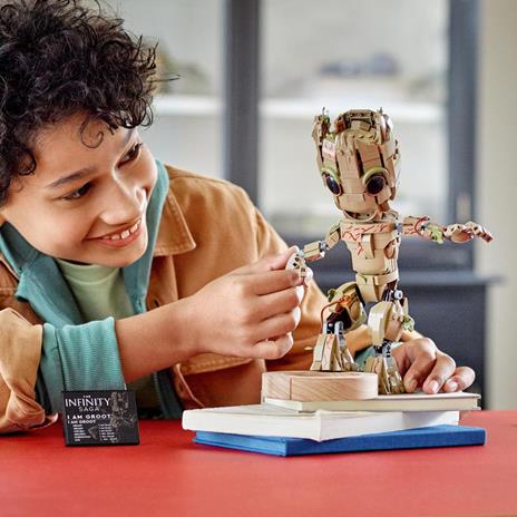 LEGO Marvel 76217 Io Sono Groot, Set Costruzioni con Modellino Marvel dei Guardiani della Galassia, Supereroe Giocattolo - 3