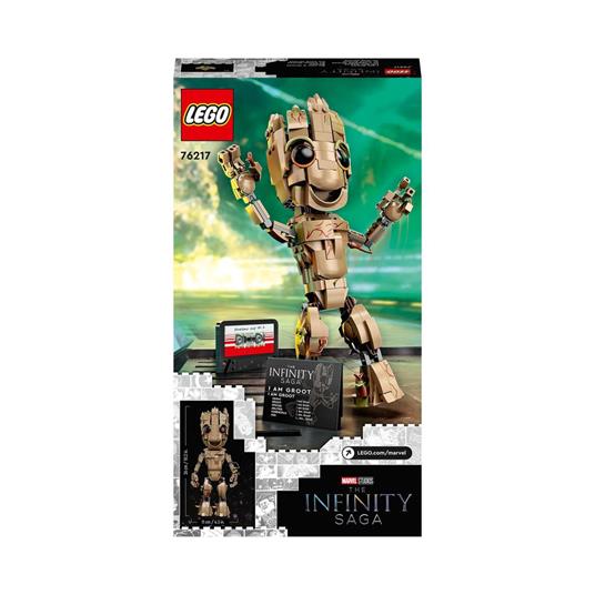 LEGO Marvel 76217 Io Sono Groot, Set Costruzioni con Modellino Marvel dei Guardiani della Galassia, Supereroe Giocattolo - 10