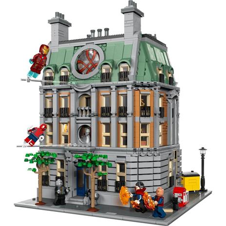 LEGO Marvel 76218 Sanctum Sanctorum, Modellino da Costruire Modulare a 3 piani, Minifigure di Doctor Strange e Iron Man - 7