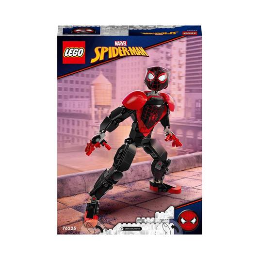 LEGO Marvel 76225 Personaggio di Miles Morales, Action Figure di Spider-Man Snodabile, Supereroe da Collezione, Idea Regalo - 8