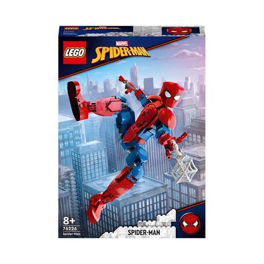 LEGO Marvel 76226 Personaggio di Spider-Man, Set Action Figure Snodabile da Collezione, Film Supereroi, Giochi per Bambini - LEGO - Super Heroes - TV & Movies - Giocattoli | IBS