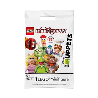 Giocattolo LEGO Minifigures 71033 I Muppet, Serie 22 Edizione Limitata, Set Bustine Regalo, 1 di 12 da Collezione per Bambini da 5+ Anni LEGO