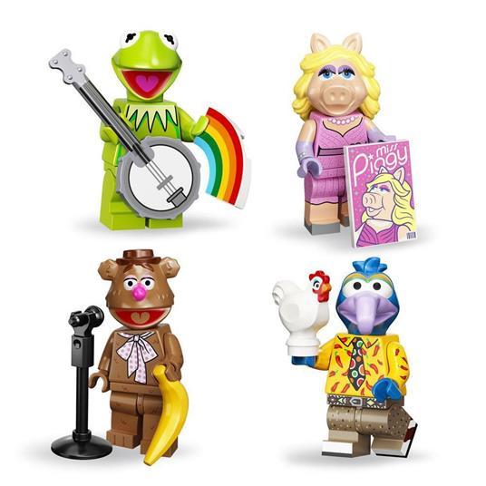 LEGO Minifigures 71033 I Muppet, Serie 22 Edizione Limitata, Set Bustine Regalo, 1 di 12 da Collezione per Bambini da 5+ Anni - 4