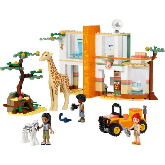 LEGO Friends 41717 Il Soccorso degli Animali di Mia, con Figure di Zebra e Giraffa Giocattolo, Giochi per Bambini dai 7 Anni - 7