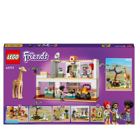LEGO Friends 41717 Il Soccorso degli Animali di Mia, con Figure di Zebra e Giraffa Giocattolo, Giochi per Bambini dai 7 Anni - 8