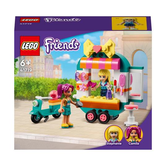 LEGO Friends 41719 Boutique di Moda Mobile, Parrucchiere e Accessori per  Mini Bamboline, Giochi per Bambini dai 6 Anni - LEGO - Friends - Edifici e  architettura - Giocattoli