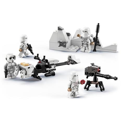 LEGO Star Wars 75320 Battle Pack Soldati Artici, Include 4 Personaggi, Giocattoli per Bambino dai 6 Anni in su - 4