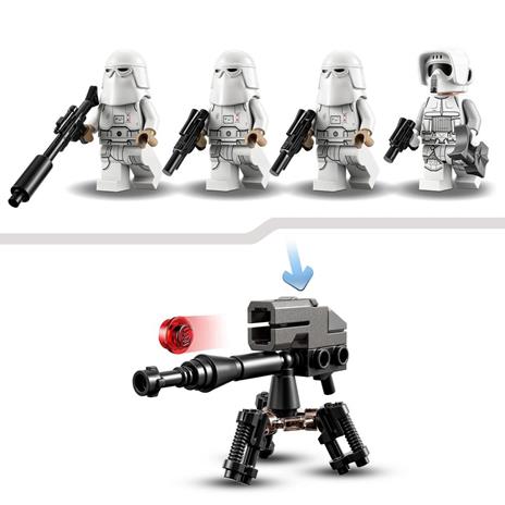 LEGO Star Wars 75320 Battle Pack Soldati Artici, Include 4 Personaggi, Giocattoli per Bambino dai 6 Anni in su - 5