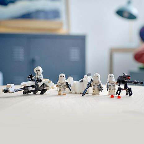 LEGO Star Wars 75320 Battle Pack Soldati Artici, Include 4 Personaggi, Giocattoli per Bambino dai 6 Anni in su - 6