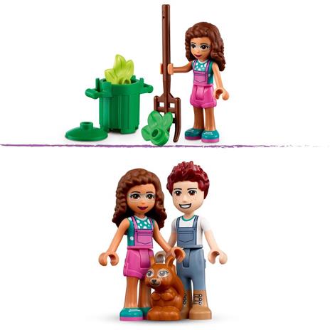 LEGO Friends 41707 Veicolo Pianta-Alberi, Set Ispirato alla Natura con Giardino, Auto e Animali, Giochi per Bambini - 6