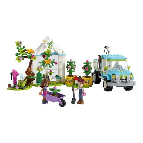 LEGO Friends 41707 Veicolo Pianta-Alberi, Set Ispirato alla Natura con Giardino, Auto e Animali, Giochi per Bambini - 8