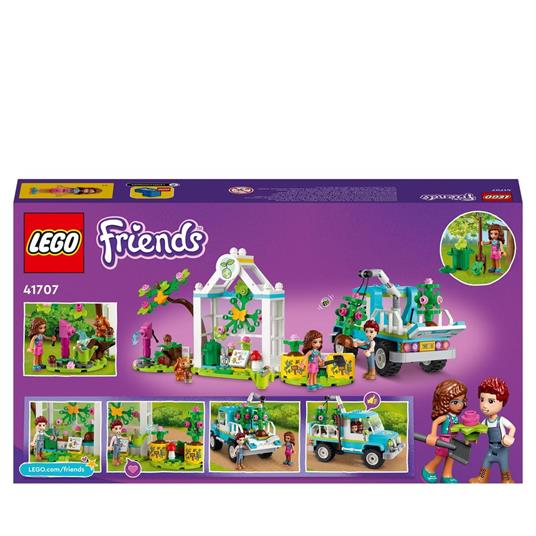 LEGO Friends 41707 Veicolo Pianta-Alberi, Set Ispirato alla Natura con Giardino, Auto e Animali, Giochi per Bambini - 9