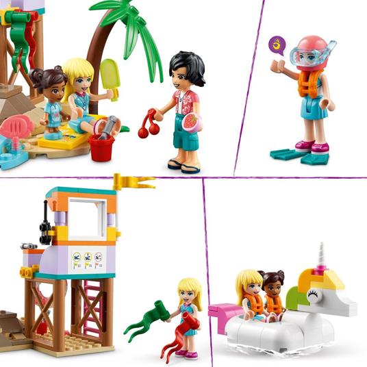 LEGO Friends 41710 Divertimento sulla Spiaggia dei Surfer, Costruzioni con Unicorno Giocattolo, Giochi per Bambini dai 6 Anni - 5